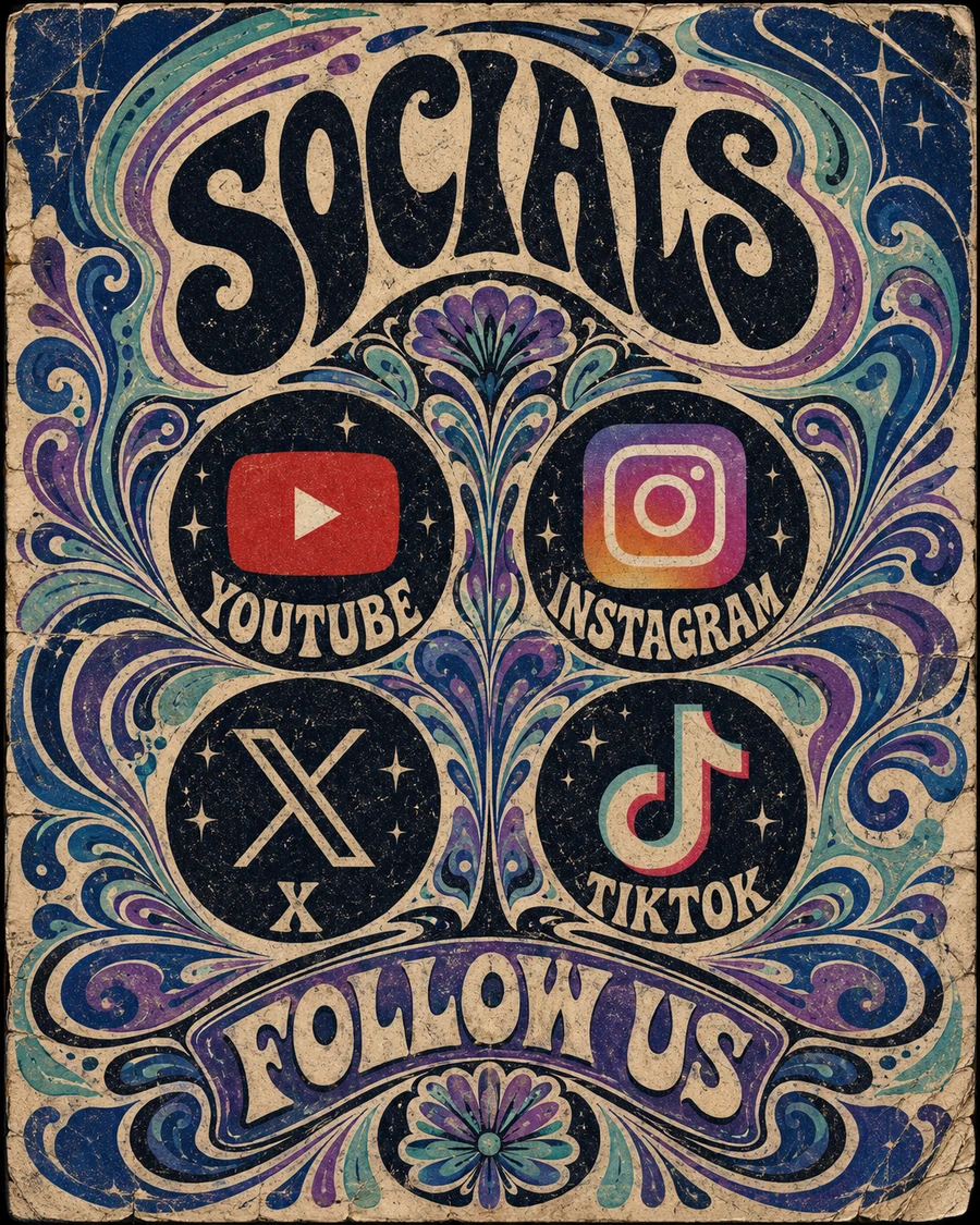 PRECEDENCE socials — YouTube, Instagram, X, and TikTok